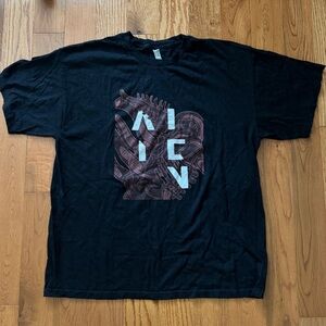 Alien Movie Black Short Sleeve Tee Size XL